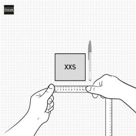 Finocam XXS-110x100 mm Mv Neutro Calendario de Sobremesa Anual Números Grandes 2026, con Espiral Doble