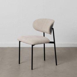 Silla Negro-Blanco Tejido-Metal Salón 50 X 54 X 73,50 cm Precio: 135.9072. SKU: B1CVQVMZ9V