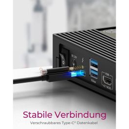 ICY BOX Docking Station 4xUSB-A/2xUSB-C/2xHDMI/DisplayPort Negro