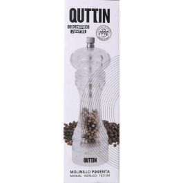 Quttin Molinillo de Pimienta Acrílico 18.5 cm (18 Unidades)