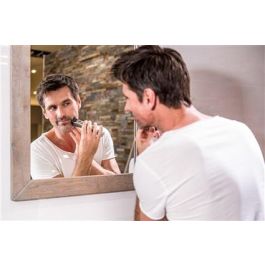 Wahl 9864-016 Afeitadora Corporal Advanced con y sin Cable, Acero Inoxidable, Batería de Litio, Carga Rápida