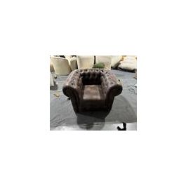 DKD Home Decor Sofá Vintage Marrón 199 x 82 x 76 cm de Madera y PU