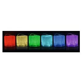 Ultron 185952 Linterna LED Solar RGB IPX7 Camping Multicolor Gancho Suspensión 90lm 6h