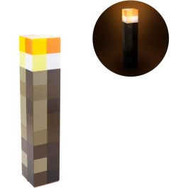 Paladone Lámpara Minecraft Antorcha Decorativa con 2 Modos de Iluminación (Fija/Variable), Montaje Pared, Apagado 20 Min. Precio: 21.78999944. SKU: B1EHAJ6PGY