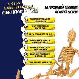 Juego de Ciencia Lisciani El gran laboratorio del científico loco ES (4 Unidades)