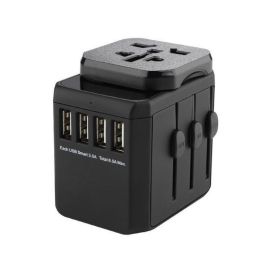 MicroConnect Adaptador de Viaje Mundial con 4 Puertos USB A, Enchufe Universal a EU para más de 150 Países Precio: 33.98999989. SKU: B1DWADMT3A