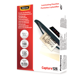 Fellowes Fundas De Plastificar 125 Micras 60x90 mm Brillo Pack 100 Ud Precio: 3.50000002. SKU: B1JH7MB6LB