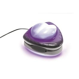 Intex Foco de Piscina LED Magnético, Súper Potente, para Piscinas Elevadas, Iluminación Eficiente 50W, Instalación Externa, Color Gris