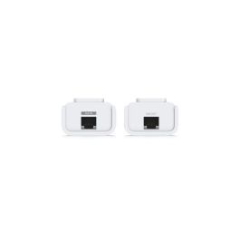 Ubiquiti Extensor PoE Retrofit 2-Wire 10/100 MbE Homeplug AV PoE++ Policarbonato Blanco