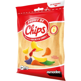 Asmodee ASM3558380135463 - Juego de Fiesta Cigomático - Bolsa de Fichas - 2 a 5 Jugadores - 8+ Años - 15 Min - Idioma Francés