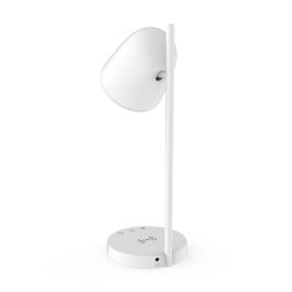 Muvit iO Lámpara Sobremesa LED WiFi con Carga Inalámbrica, Control por App y Compatible con Google Home, Alexa y Siri