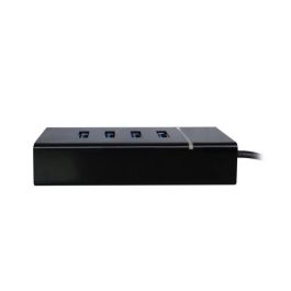 Ewent EW1137 Hub USB-C 4 Puertos USB 3.2 Gen1 (USB 3.0) para conectar periféricos USB Type-A a tu portátil