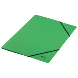 Leitz Carpeta Recycle con Gomas DIN A4 Cartón Reciclable 100% Verde