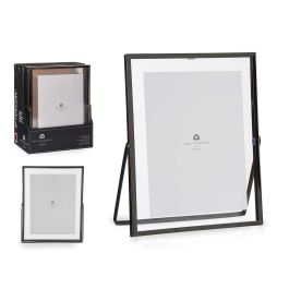 Marco Metal Negro 15x20 cm Giftdecor - Vidrio, Plástico, Metal (12 Unidades) Precio: 76.4999994. SKU: S3609787