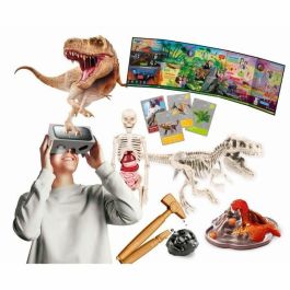 Clementoni CLE8005125527366 Kit de Ciencia y Juegos La Historia de la Vida en la Tierra con Realidad Virtual y Más de 50 Experimentos