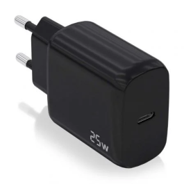 AISENS - CARGADOR USB-C PD3.0 1 PUERTO 1xUSB-C 25W, NEGRO Precio: 4.88999962. SKU: B1EXMKLPTC