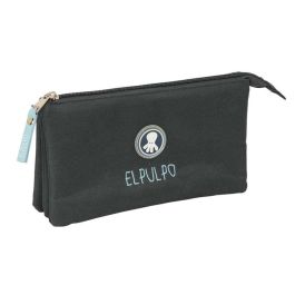 Safta Estuche Portatodo Escolar Triple Cremallera El Pulpo Basics 120x220x30 mm Precio: 10.50000006. SKU: B1CWQCT3NA