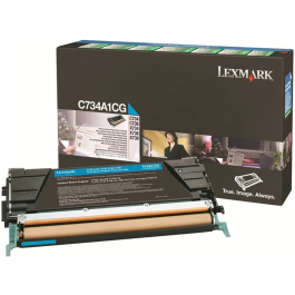 Lexmark Toner Laser Original C736h1cg para C736, 10000 páginas