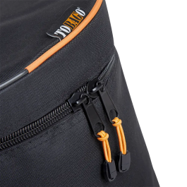 TOBAGO Funda Caja AP1465S para Bombo 14 x 6.5 Pulgadas, Negro, Poliéster 600D / Nylon 300D Impermeable y Acolchado