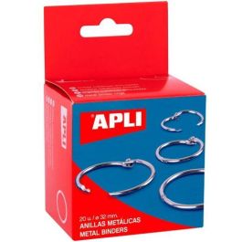 Apli Anillas Metálicas Articuladas Ø32 mm Caja 20 Ud Niqueladas Precio: 3.78999951. SKU: B1CCGNCKSE
