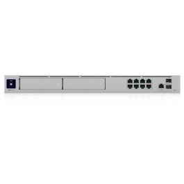 Ubiquiti UniFi Dream Machine Pro Max, Conmutador de Red Gestionado con 9 Puertos RJ-45 2.5G Ethernet 1U para Rack Gris