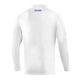 Sparco Camiseta Larga Cuello Alto Long Sleeve Blanco Talla S S002206MRBI1S