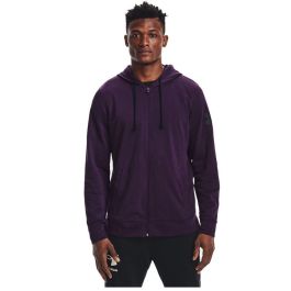 Chaqueta Deportiva para Hombre Under Armour Rival Terry Magenta
