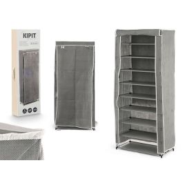 Kipit Zapatero Organizador de Zapatos de Tela Gris, 9 Estantes - Medidas Montado: 58 cm Ancho x 32 cm Fondo x 157 cm Alto (6 Unidades) Precio: 76.4999994. SKU: B19JJS472V