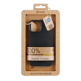 Muvit Funda Recycletek para Apple iPhone 13 - Ecológica y Reciclable