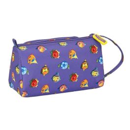 Estuche Escolar SuperThings Guardians of Kazoom Amarillo Morado 20 x 11 x 8.5 cm Estuche Escolar SuperThings Guardians of Kazoom Amarillo Morado 20 x 11 x 8.5 cm