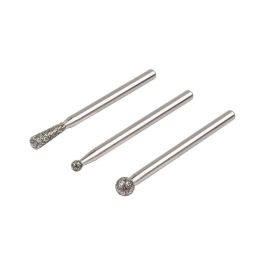 Wolfcraft Set 3 Muelas de Diamante Esféricas y Cónicas para Trabajos Finos en Materiales Duros, Metal con Revestimiento de Diamantes Precio: 7.49999987. SKU: S7911250
