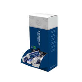 Staedtler 526/50 Goma de Borrar Mars Plastic, Expositor de 40 Unidades, para Lápiz
