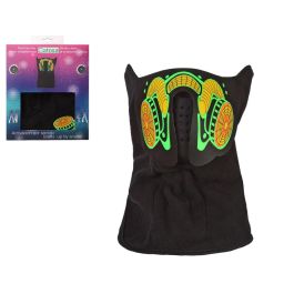 Máscara Antigás con Luces LED y Sensores de Sonido para Halloween y Carnaval