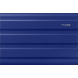 Samsung MU-PE2T0R Portable T7 Shield 2TB SSD Externo USB 3.2 Gen 2 Tipo C Azul – 1050MB/s Protección por Contraseña