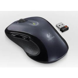 Logitech M510 Ratón Inalámbrico Láser AA USB con Agarres de Goma y Desplazamiento Lateral
