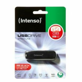 Memoria USB INTENSO USB 3.0 64 GB Negro 64 GB Memoria USB INTENSO USB 3.0 64 GB Negro 64 GB Precio: 10.50000006. SKU: S6503481