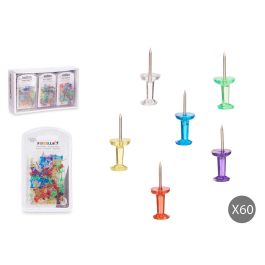 Set 60 Chinchetas Color Transparente Pincello 2X11CM (24 Unidades) Precio: 14.9900003. SKU: B13MJDW25A