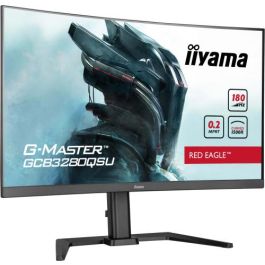 Iiyama GCB3280QSU-B2 Monitor Gaming 32" Curvo VA 2560x1440 180Hz 0.2ms HDR Altavoces USB 3.2 Gen 1 Iiyama GCB3280QSU-B2 Monitor Gaming 32" Curvo VA 2560x1440 180Hz 0.2ms HDR Altavoces USB 3.2 Gen 1