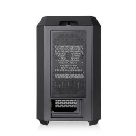 Thermaltake The Tower 250 Mini Tower Negro, Blanco para PC con Pantalla LCD 3.9", Ventiladores 2x120mm, Soporte HDD/SSD 2.5/3.5"