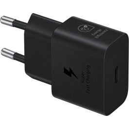 Samsung Cargador de Pared Rápido 25W Negro (sin cable) Adaptador de Corriente para Móviles y Tablets Precio: 17.69000035. SKU: B15AY4W6SL