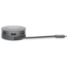 Dell Adaptador Multipuerto 6 en 1 USB 3.2 Gen 2 Tipo-A y Tipo-C, RJ-45, DisplayPort, HDMI, 90W