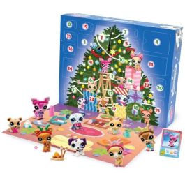 Bandai BAN3701405825102 Calendario de Adviento Littlest Pet Shop con sorpresas diarias