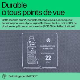 Maletín para Portátil HP A08JTAA Gris