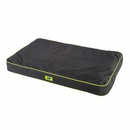 Ferplast FER8010690106458 Cojín para perro Polo Negro 65 x 40 x 8 cm Funda impermeable y desenfundable
