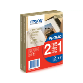 Epson Papel Premium Glossy Photo 255 gr, 10 x 15cm, 40h. Promocion 2x1 Precio: 14.49999991. SKU: S8405861