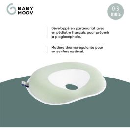 Babymoov BAB3661276188624 Reposacabezas Bebé Cosyhead Soporte Morfológico Algodón Orgánico Oeko-Tex Verde Salvia