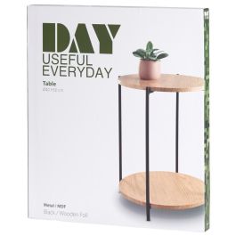 Day Mesa auxiliar madera DM diámetro 40 cm altura 50 cm