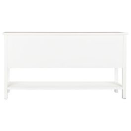 Buffet Tradicional DKD Home Decor Blanco Natural 40 x 86 x 160 cm