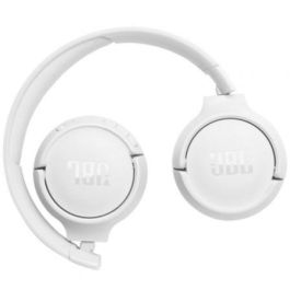 JBL Auriculares Inalámbricos Tune 520BT con Micrófono Bluetooth Blancos JBLT520BTWHTEU Supraaurales Sonido Pure Bass 57h Batería