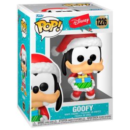 FUNKO Figura POP Disney Holiday Goofy de Vinilo 9cm
